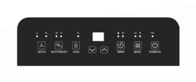 Schéma illustrant le taux de renouvellement de lair du déshumidificateur MyCond Roomer Smart 25.