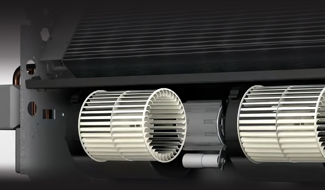 Type de console moderne pour une climatisation efficace.