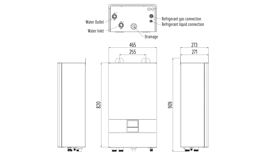 MyCond BeeHeat Encombrement - 1