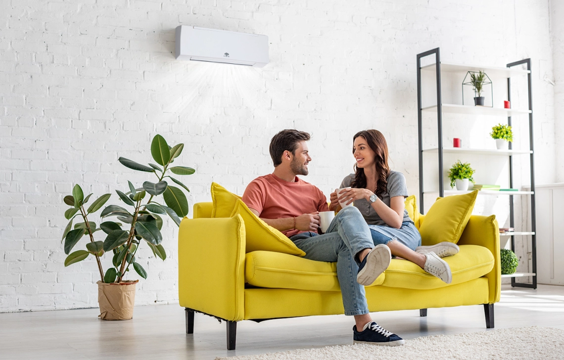 Ventilo-convecteurs muraux de la série MyCond FHW connectés à un réseau Modbus.