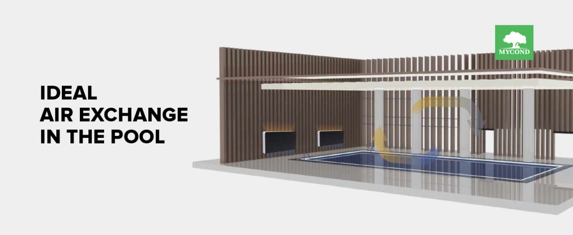 MyCond MBA-G Déshumidificateurs de piscine avec ventilation