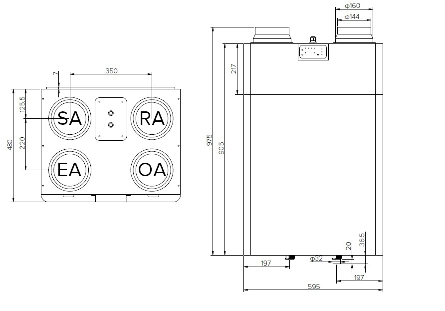 MyCond MCFA Dimensions générales - 1