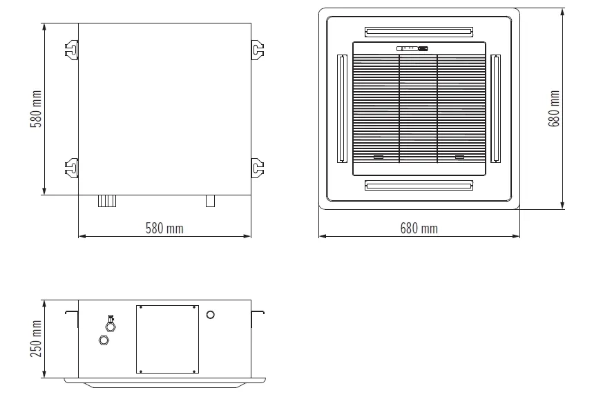 MyCond MCFK-A2/4 dimensions globales - 1