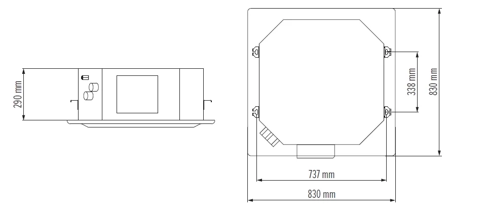 MyCond MCFK-A2/4 dimensions globales - 3