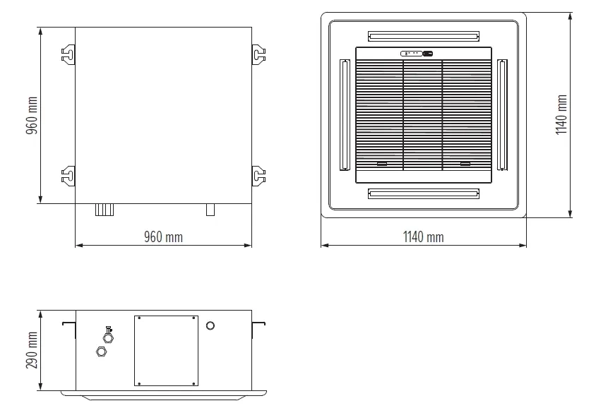 MyCond MCFK-A2/4 dimensions globales - 4