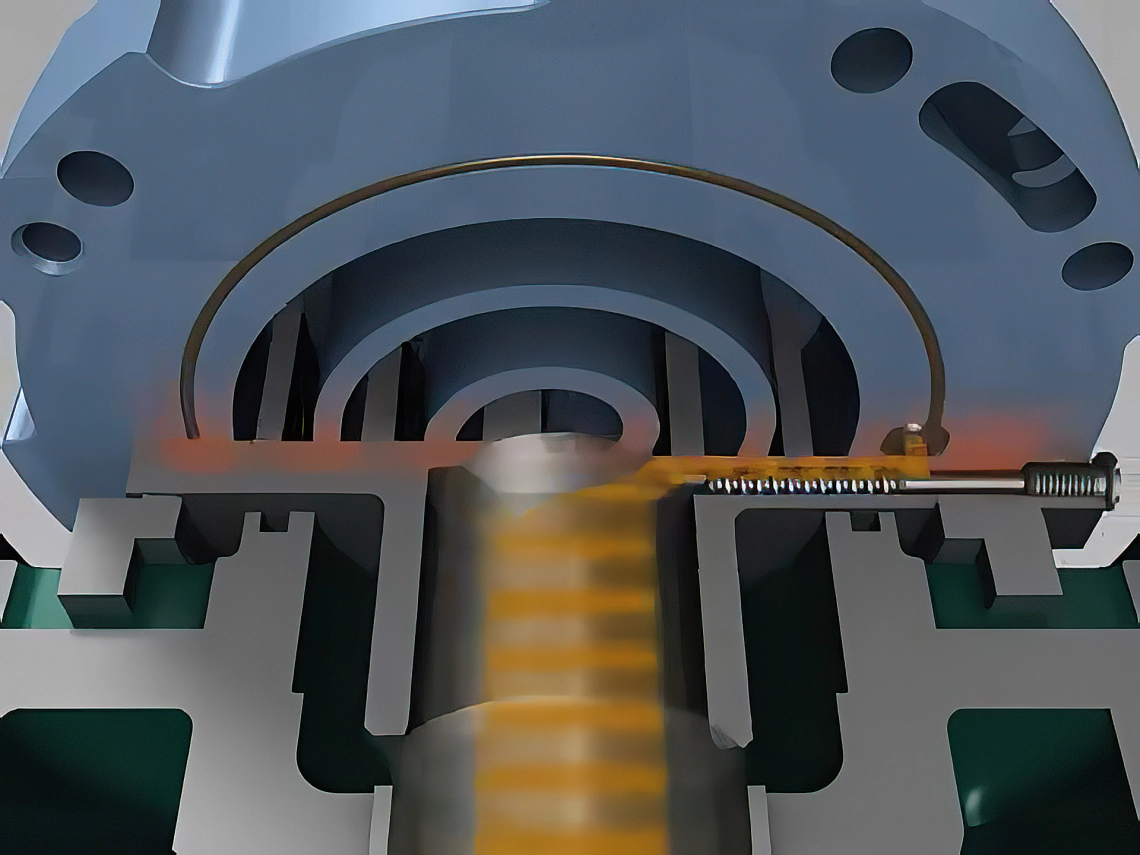 Mécanisme de mouvement orbital du compresseur MyCond MRF 6