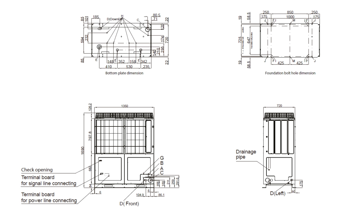 MyCond MRF 6 dimensions générales - 1