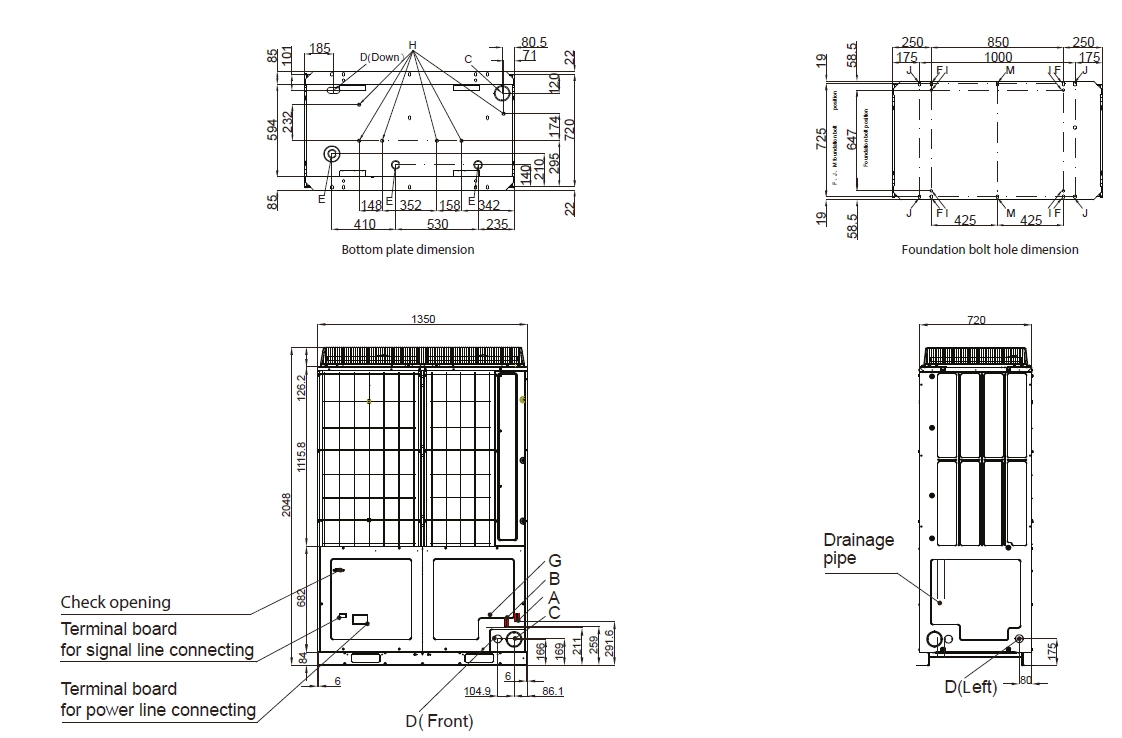 MyCond MRF 6 dimensions générales - 3