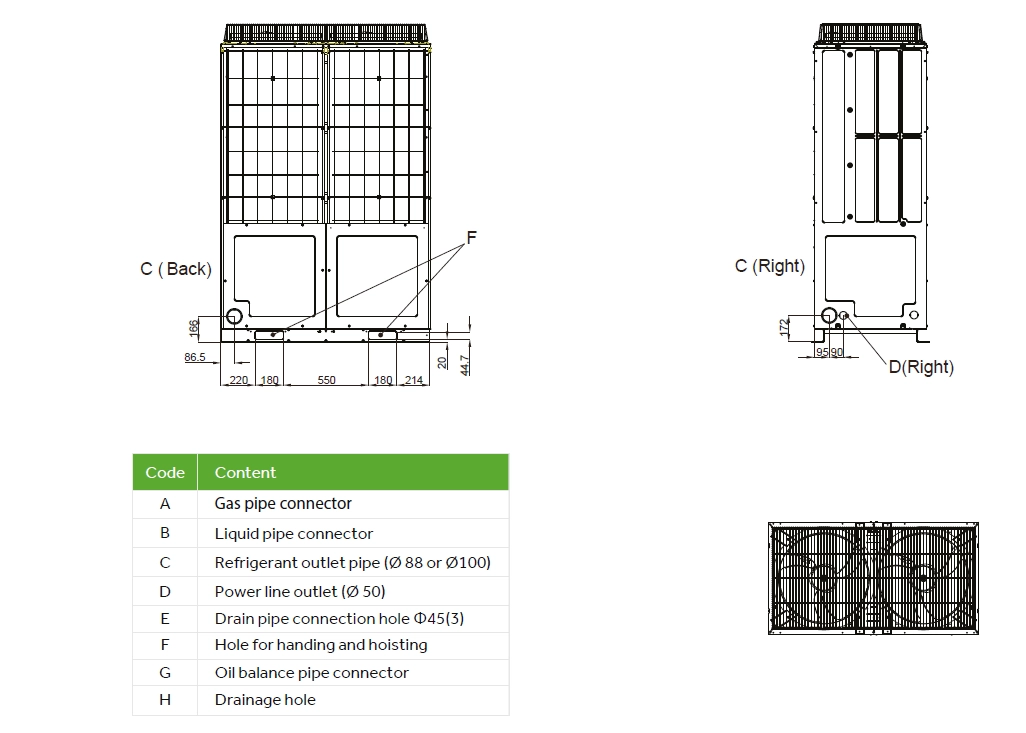 MyCond MRF 6 dimensions générales - 4