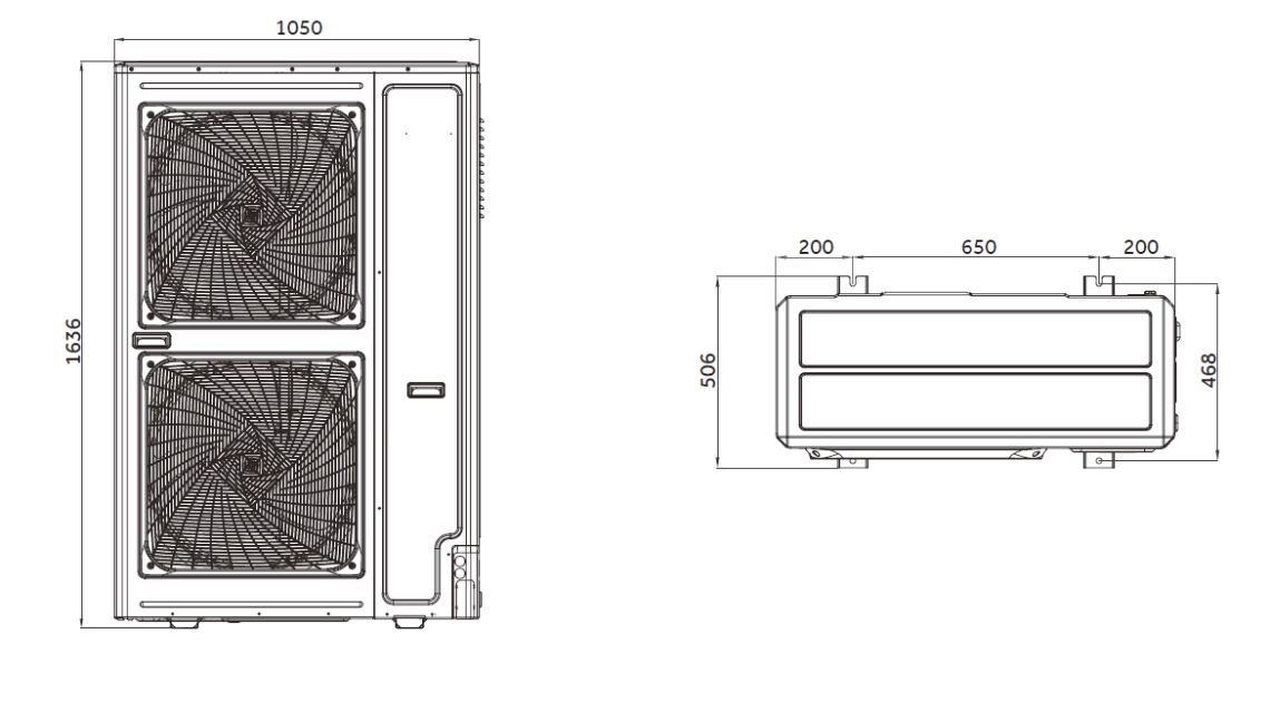 MyCond MRF S dimensions générales - 2
