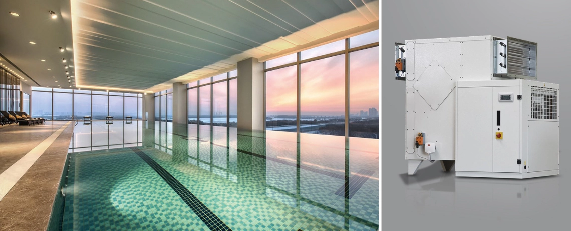 Déshumidificateurs de piscine MyCond MSTR / MSPR
