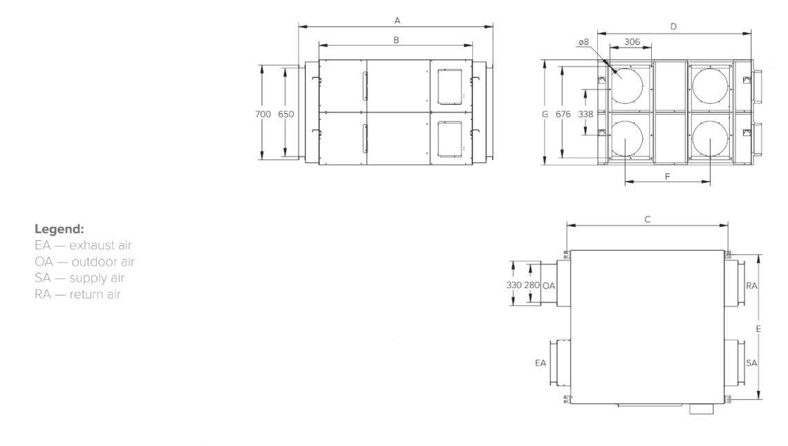 MyCond MVS***-DW Encombrement - 4