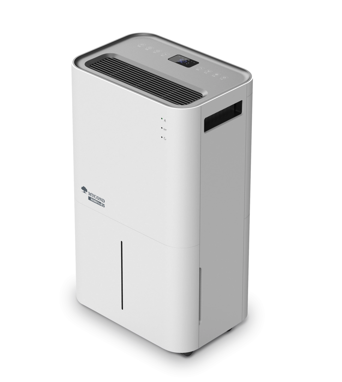 Déshumidificateur dair portable MyCond Roomer Eco 25 en démonstration.