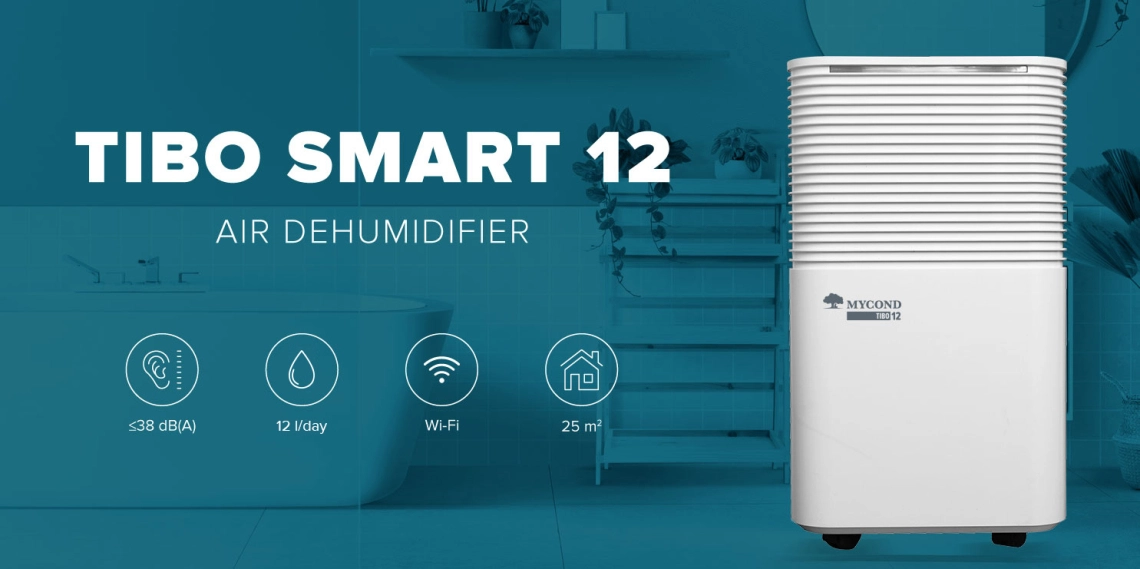MyCond TIBO Smart 12 déshumidification efficace de lair dans les grandes pièces