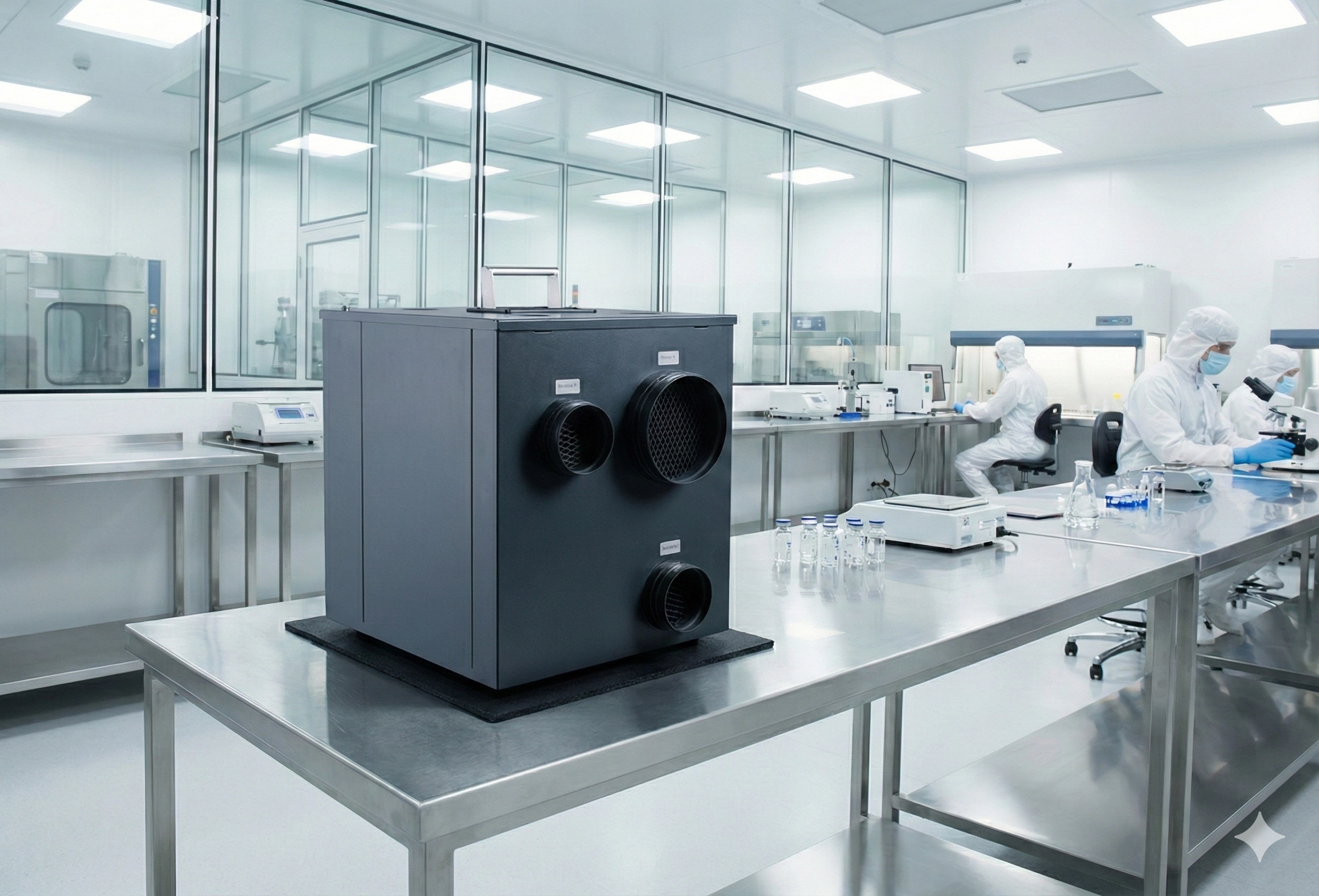 Adsorbeur pour mat&eacute;riaux sensibles &agrave; l