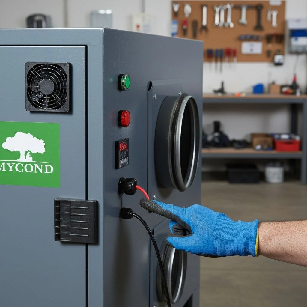 D&eacute;shumidificateur &agrave; adsorption pour applications industrielles de Mycond DESS