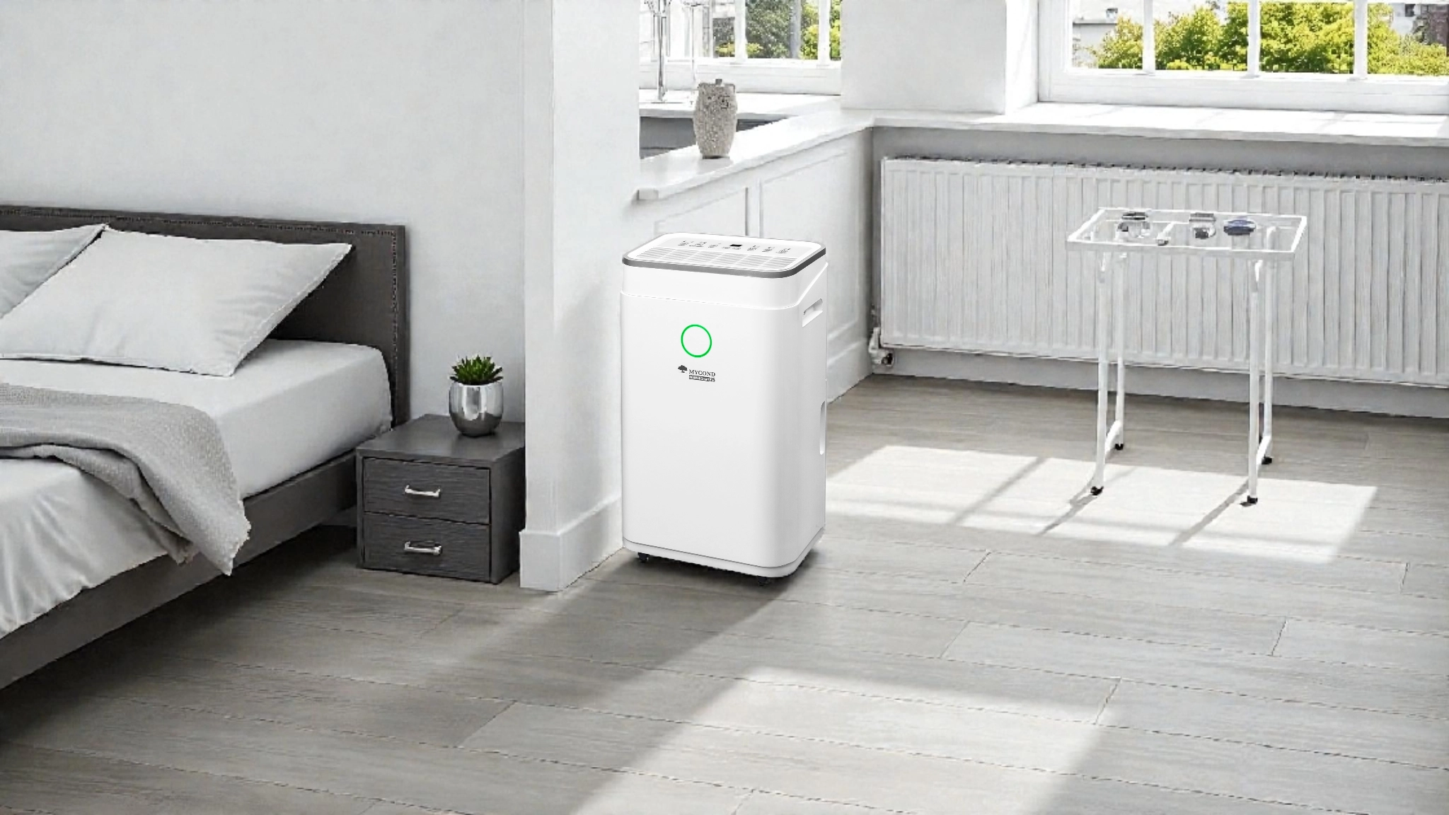 Déshumidificateur avec arrêt automatique - fonctionnement sûr Mycond Roomer Smart 25
