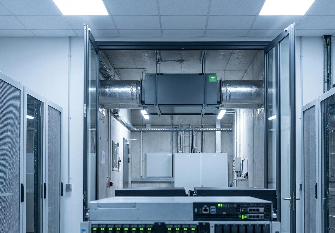 D&eacute;shumidificateur canalisation pour piscines, fonctionnement sous haute humidit&eacute; Mycond MSHAC