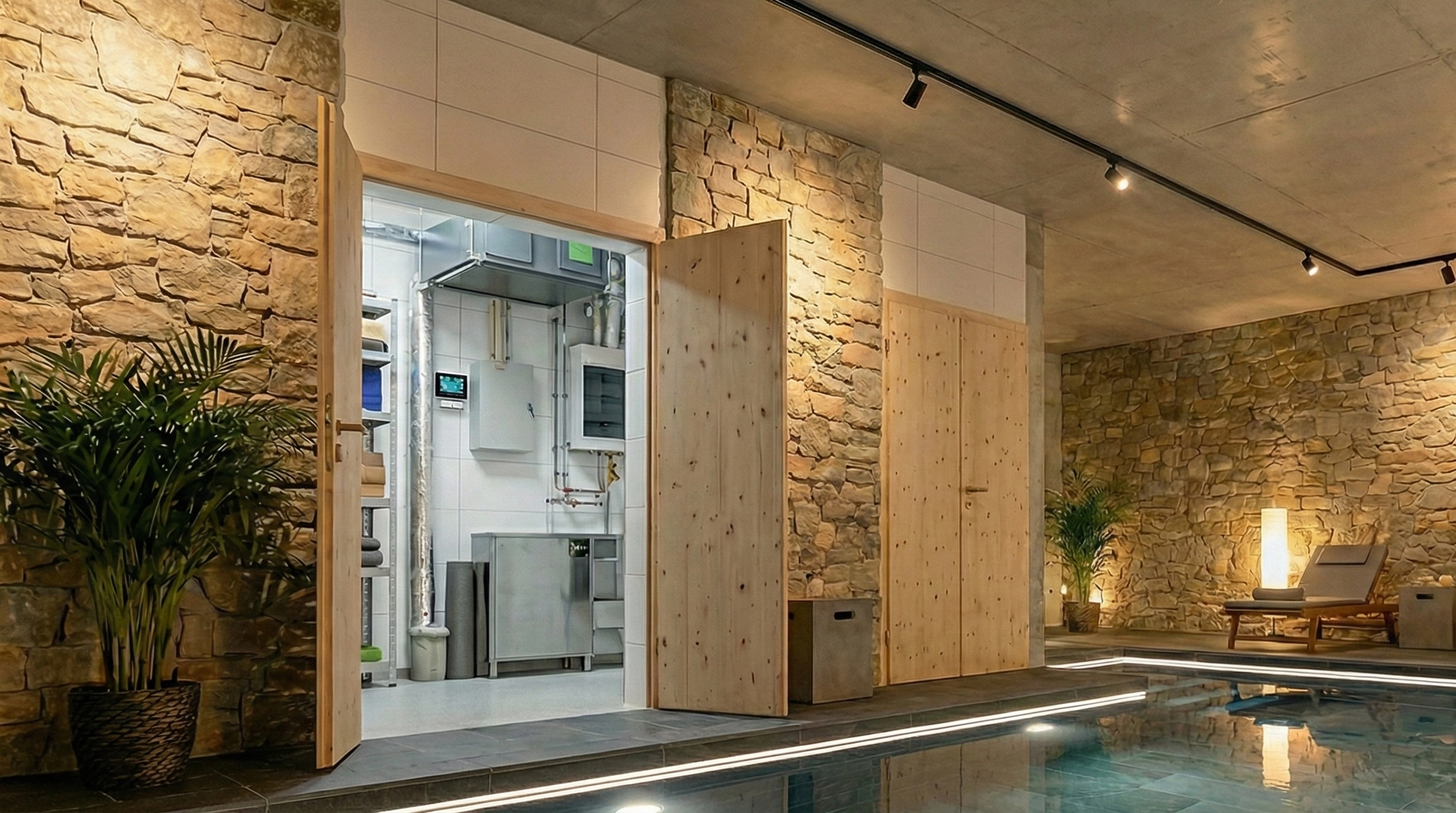 D&eacute;shumidificateur canalis&eacute; pour piscines circulation d