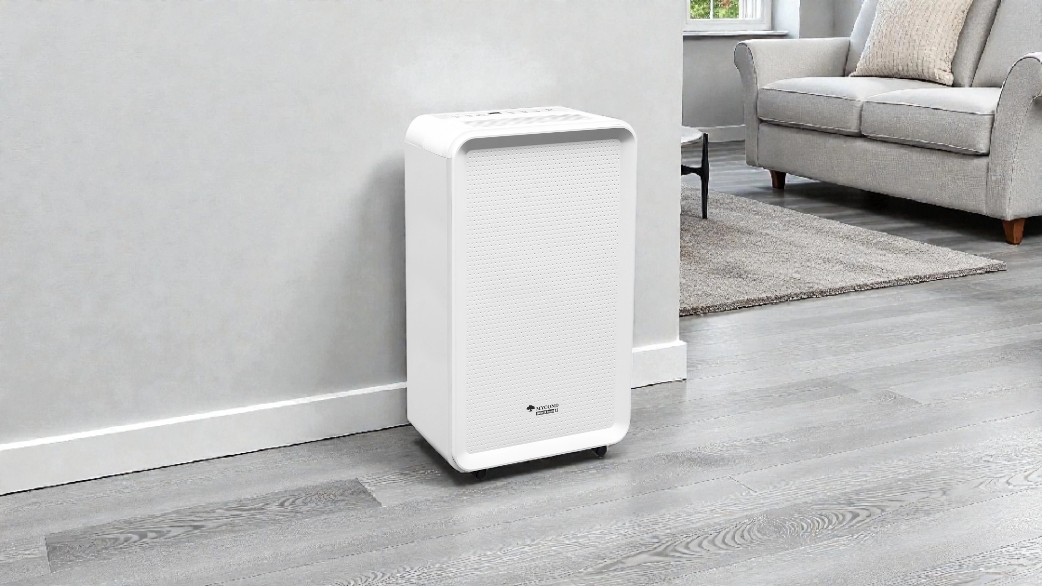 Déshumidificateur domestique de 12 litres par jour avec contrôle WiFi Mycond Roomer Smart 12