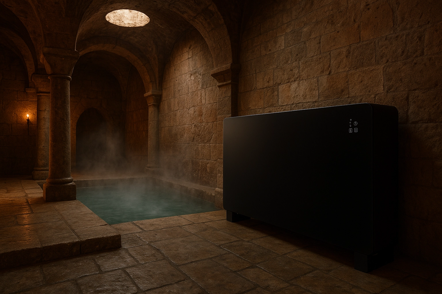 Déshumidificateur pour piscine avec haute fiabilité des composants Mycond MBA-G