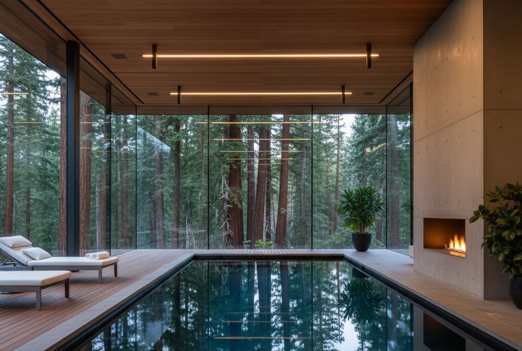 Déshumidificateur pour piscine dans une maison privée avec contrôle automatique Mycond MBA-G