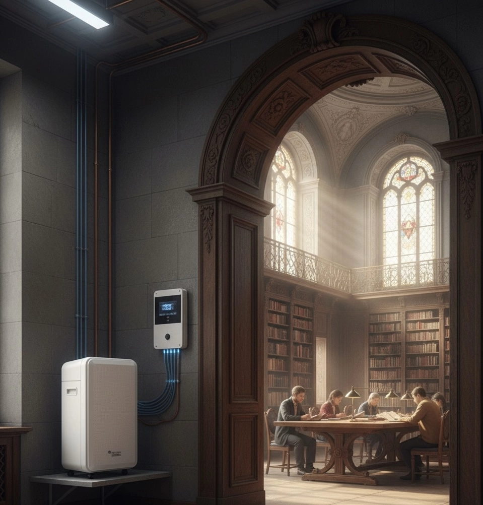 Déshumidificateur pour salle de bain, antigel, fonctionnement stable Mycond Roomer Smart 12