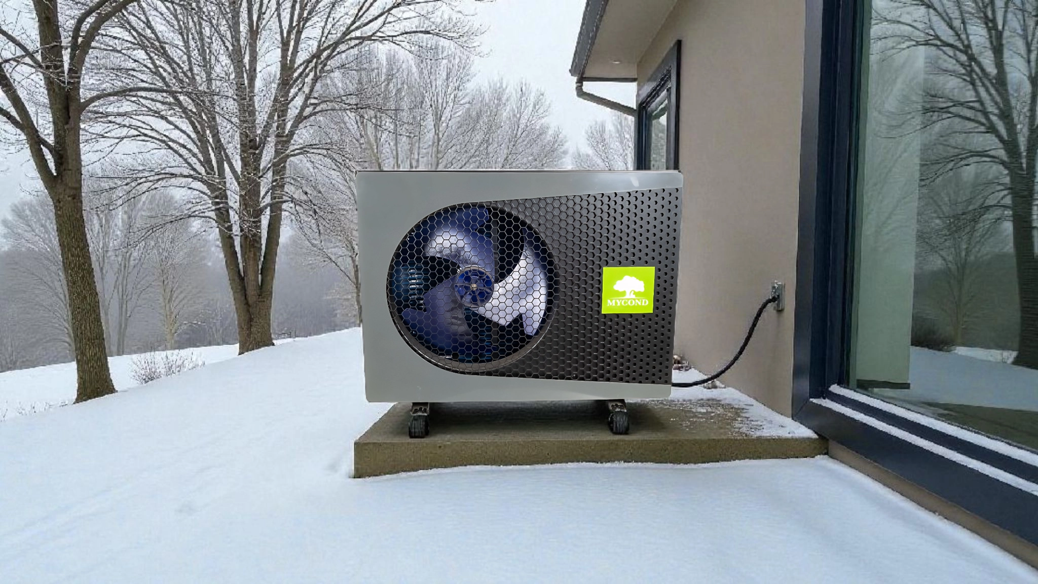 Pompe à chaleur monobloc température optimale Mycond BeeThermic