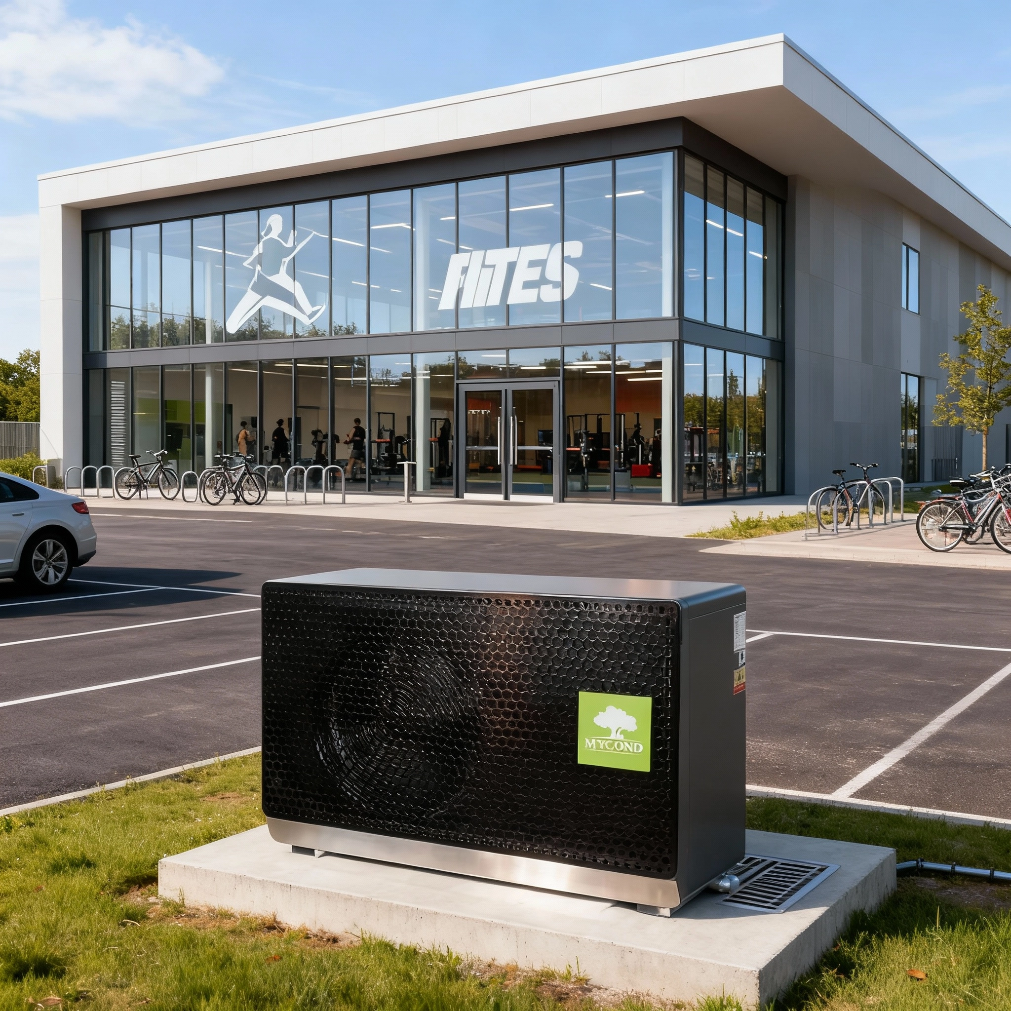 Pompe &agrave; chaleur pour appartement, int&eacute;gration facile avec Mycond BeeSmart