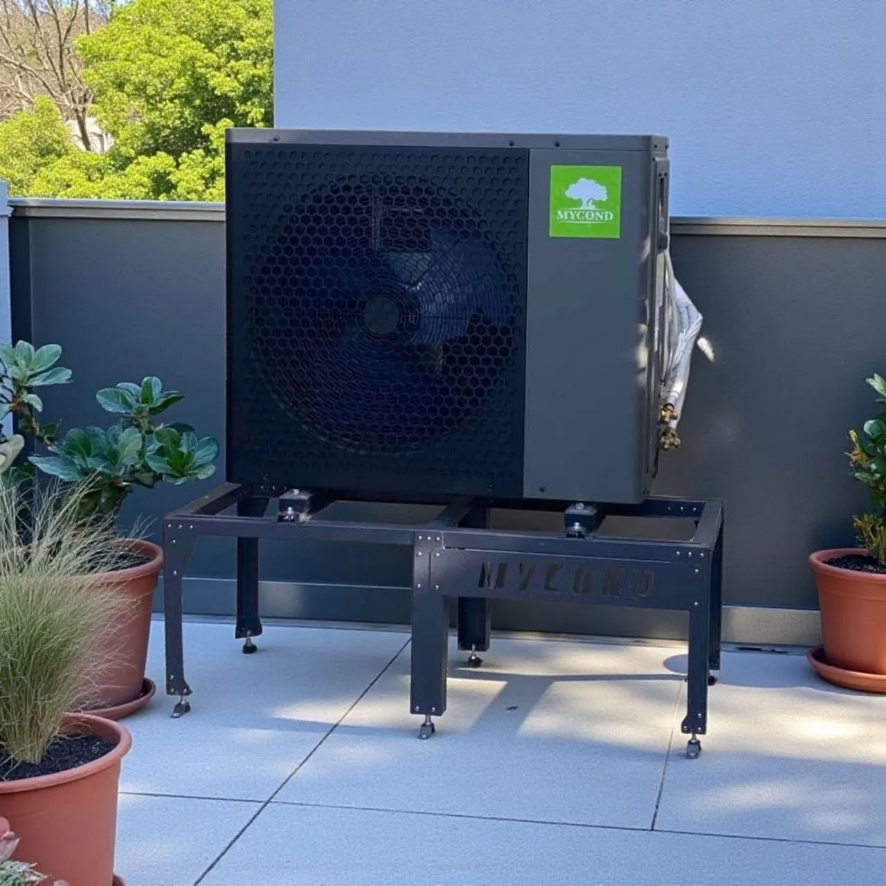 Résidence familiale avec pompes à chaleur Mycond Split série BeeHeat