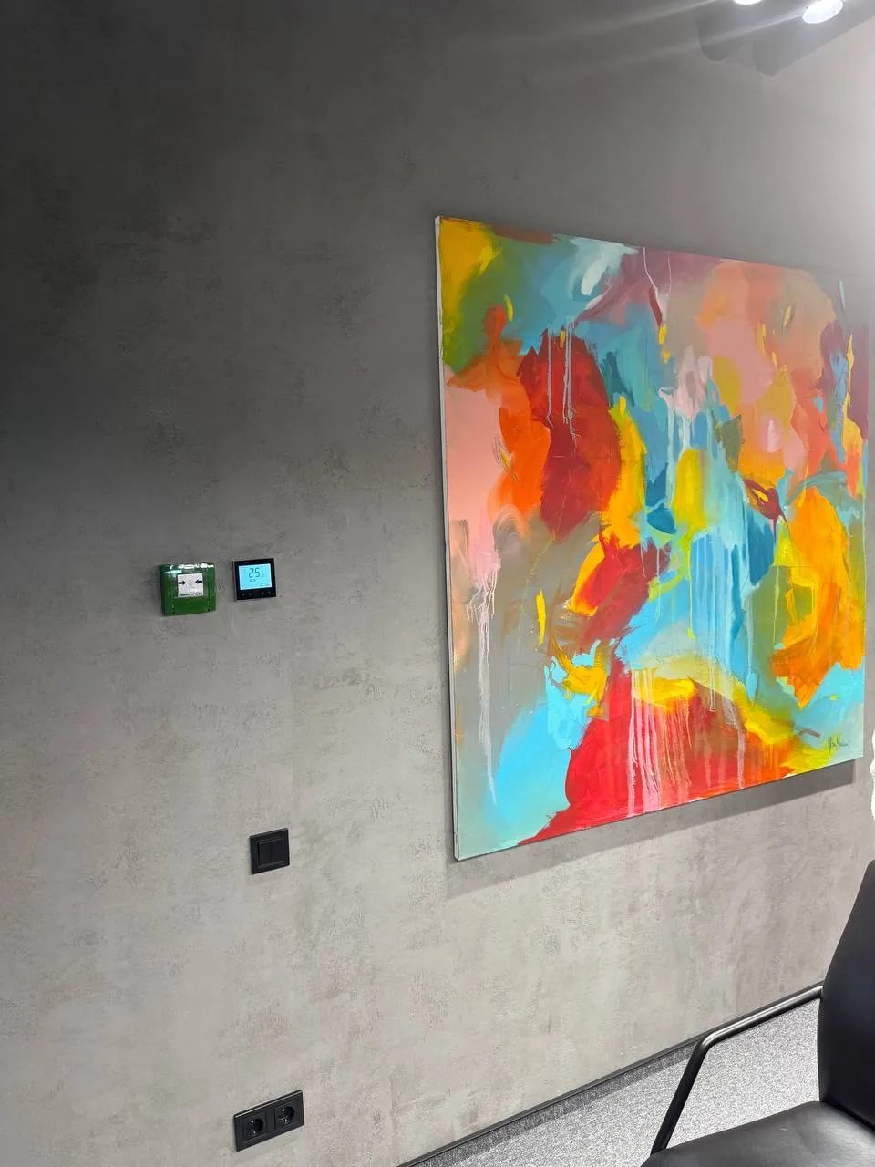 Salle d&#39;exposition avec thermostat Mycond