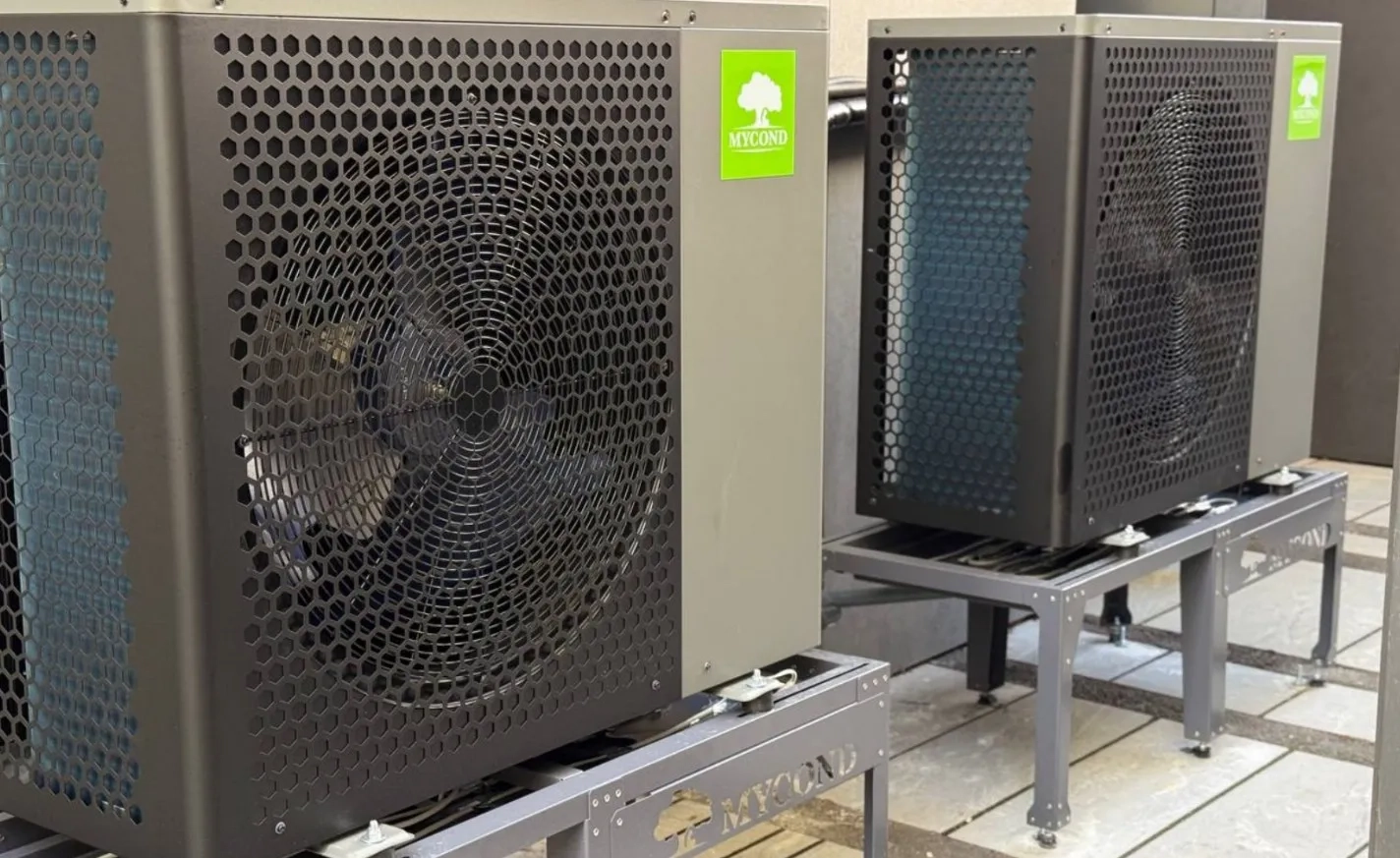 Solution de chauffage domestique privé avec les pompes à chaleur Mycond BeeHeat Split