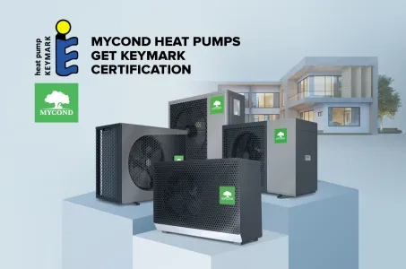 Les pompes à chaleur Mycond sont certifiées par Keymark !