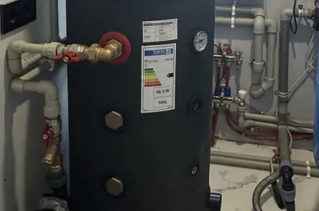 Maison privée avec pompe à chaleur Mycond MBasic