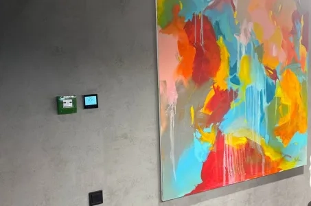 Salle d&#39;exposition avec thermostat Mycond