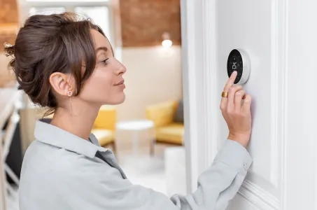 Installation du thermostat et de la sonde de température du sol