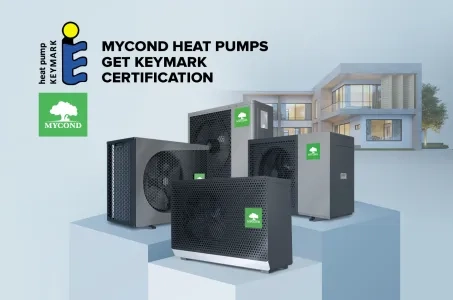 Les pompes à chaleur Mycond sont certifiées par Keymark !