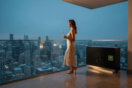 Pompe à chaleur BeeSmart : chauffage et refroidissement économiques d’un appartement avec ventilo-convecteurs