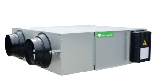 Unités de ventilation à récupération d'énergie série MVS***-DW