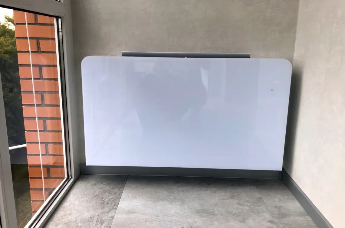 Художественное оформление ventiляторного доводчиком сери Glas